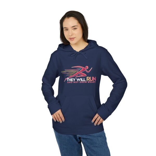 Customized Adidas Unisex Fleece Hoodie - Sustainable Cotton & Recycled Polyester Blend - Original Design by Infinite Eagles - Image 15