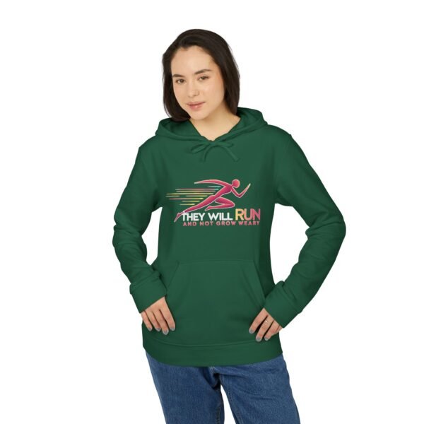 Customized Adidas Unisex Fleece Hoodie - Sustainable Cotton & Recycled Polyester Blend - Original Design by Infinite Eagles - Image 11