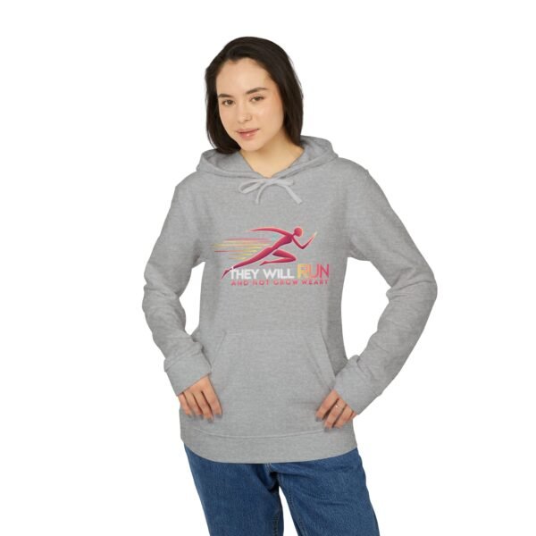 Customized Adidas Unisex Fleece Hoodie - Sustainable Cotton & Recycled Polyester Blend - Original Design by Infinite Eagles - Image 7